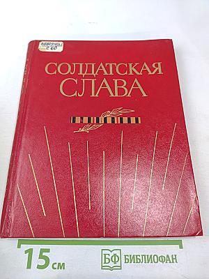 Солдатская слава. Книга шестая