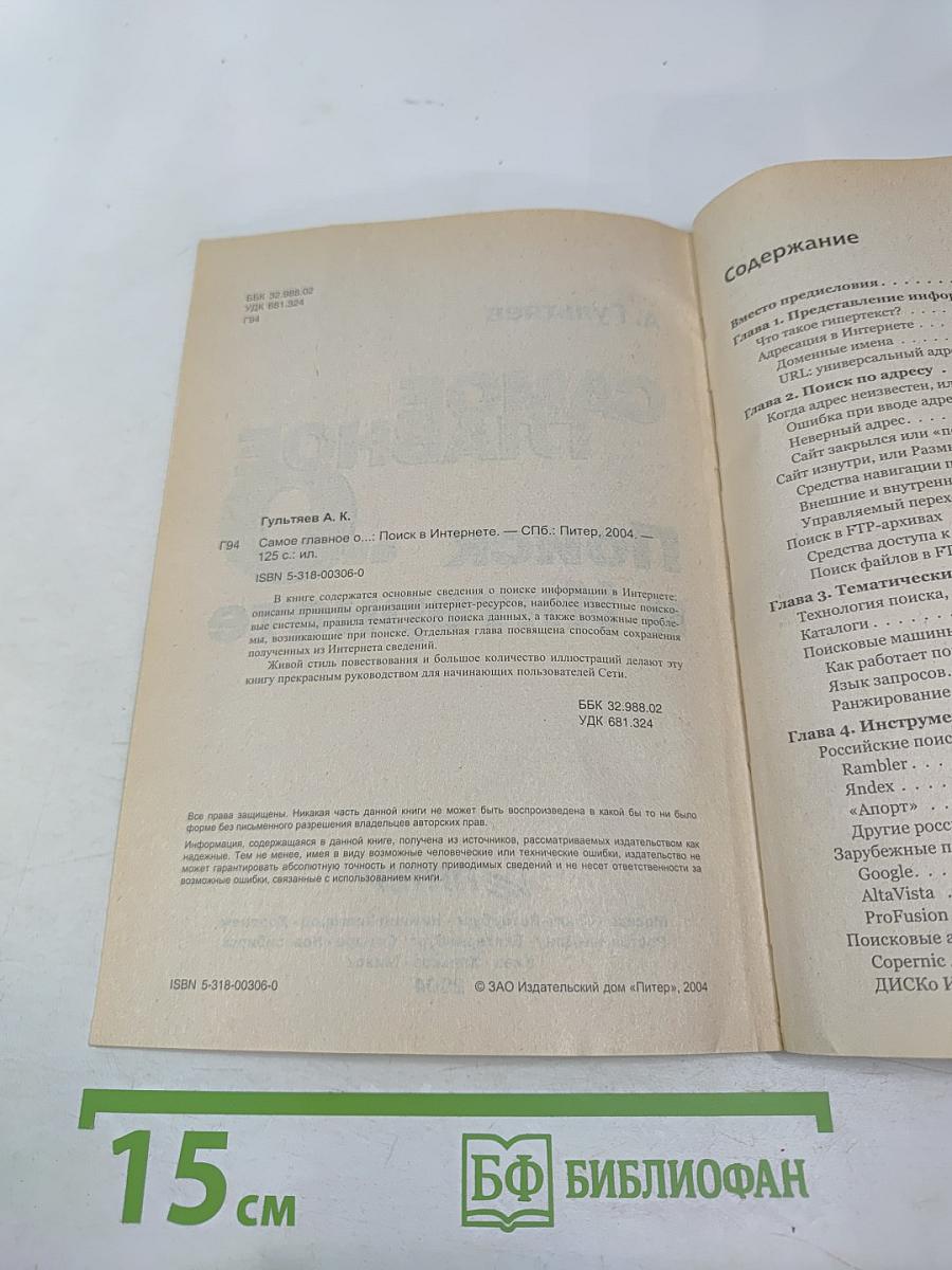 Самое главное о... Поиск в Интернете