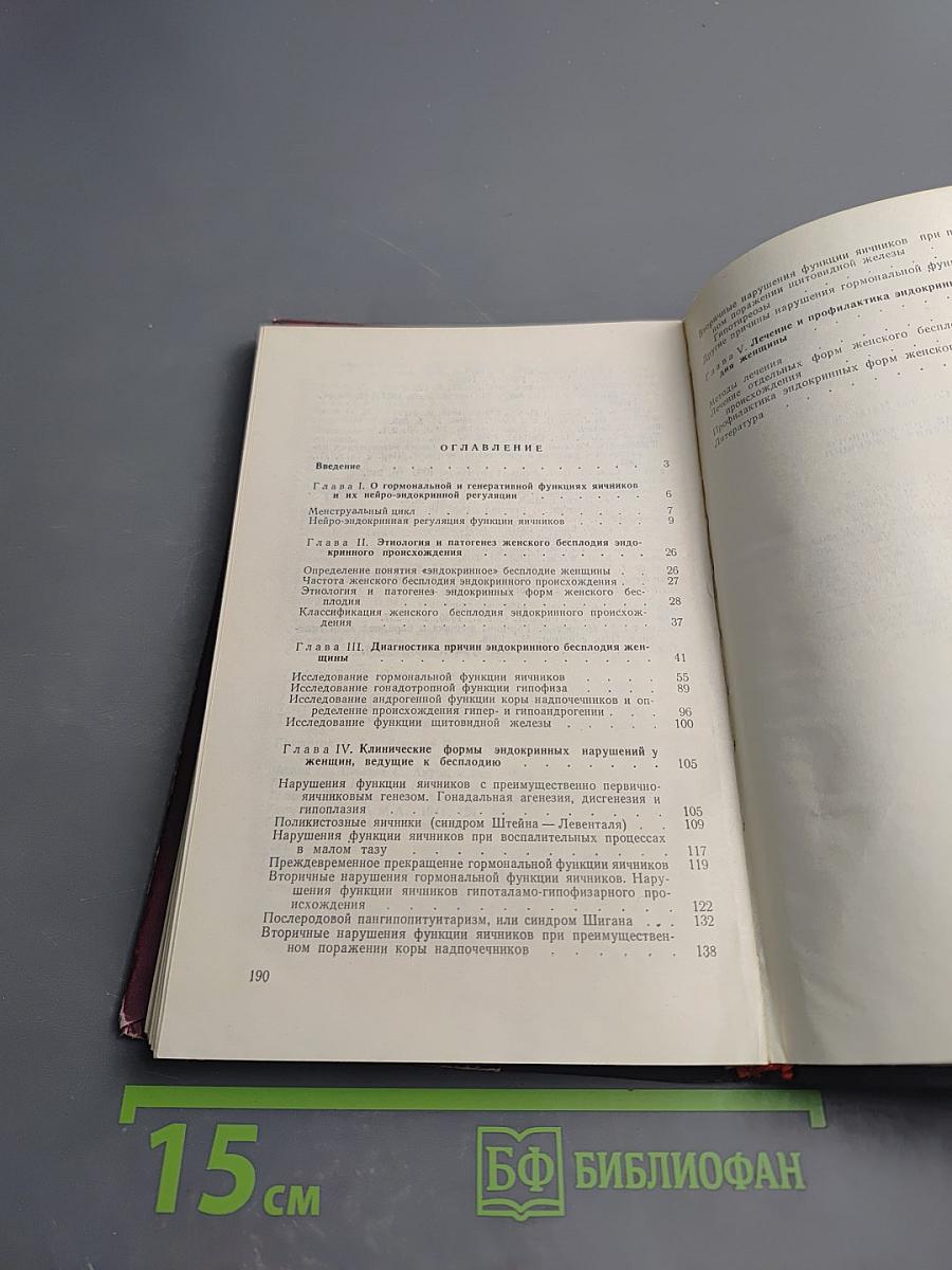 Бесплодие эндокринного происхождения у женщин