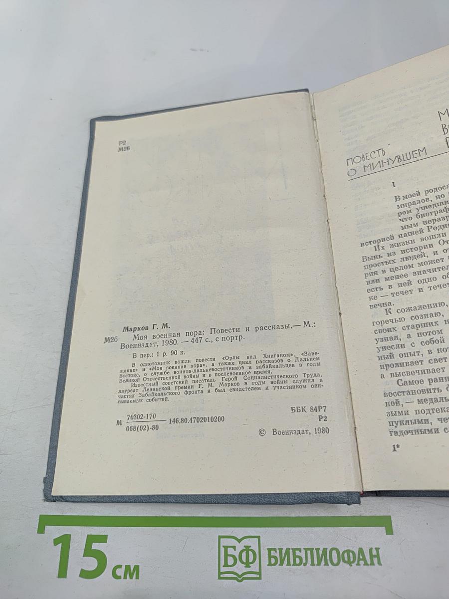 Моя военная пора