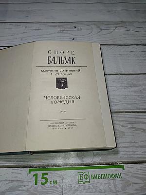 Человеческая комедия. Том 5