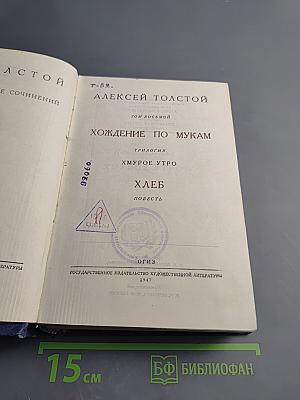 Хождение по мукам. Хмурое утро. Хлеб