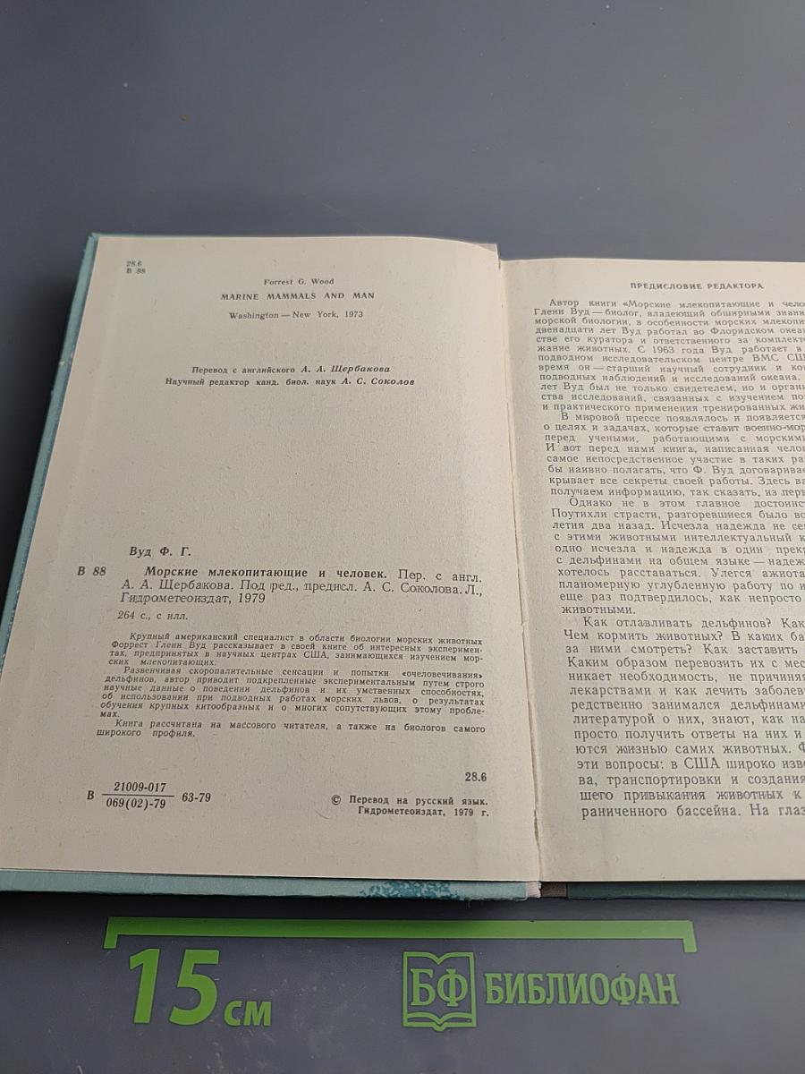 Морские млекопитающие и человек