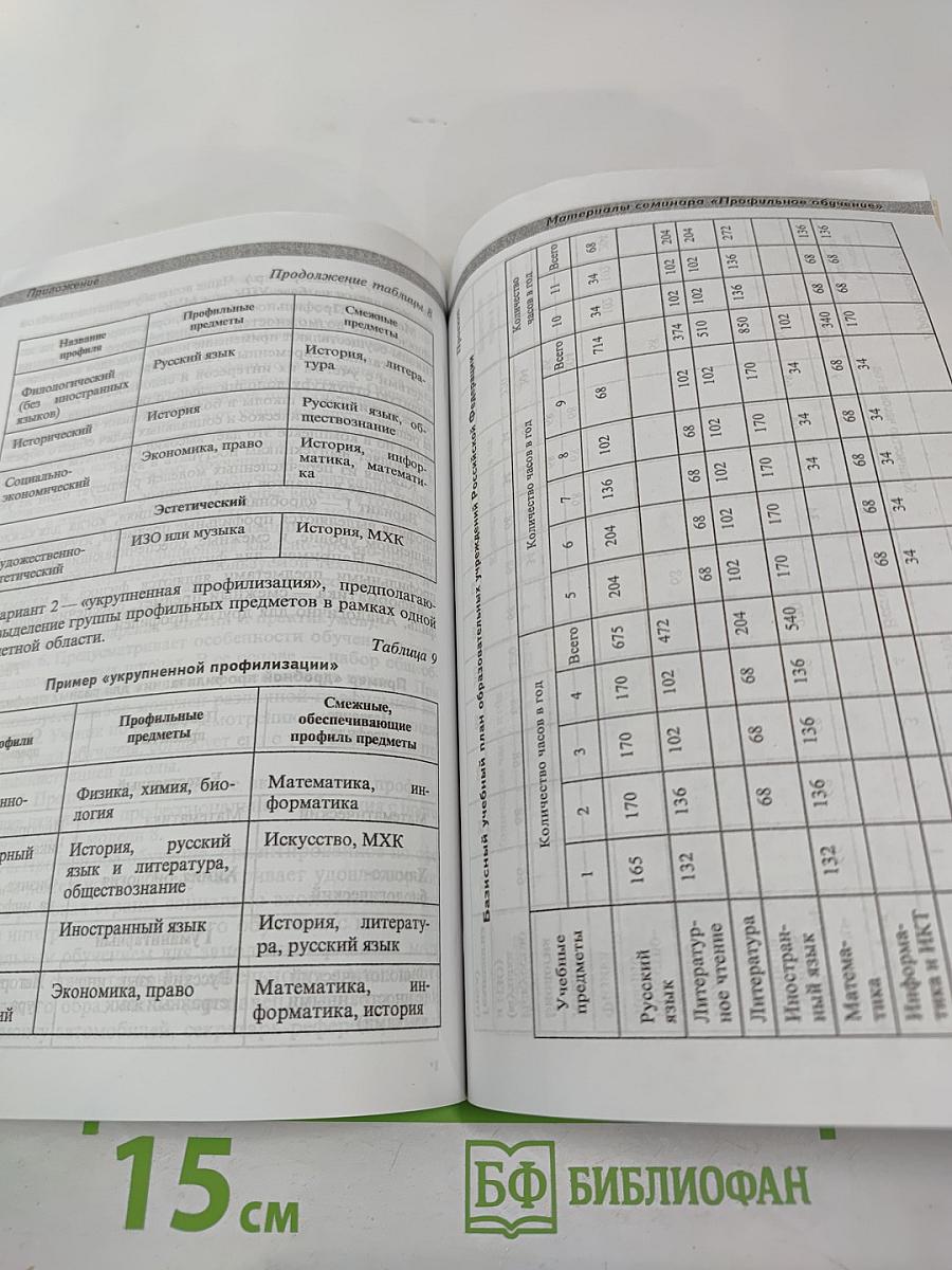 Как построить профильную школу