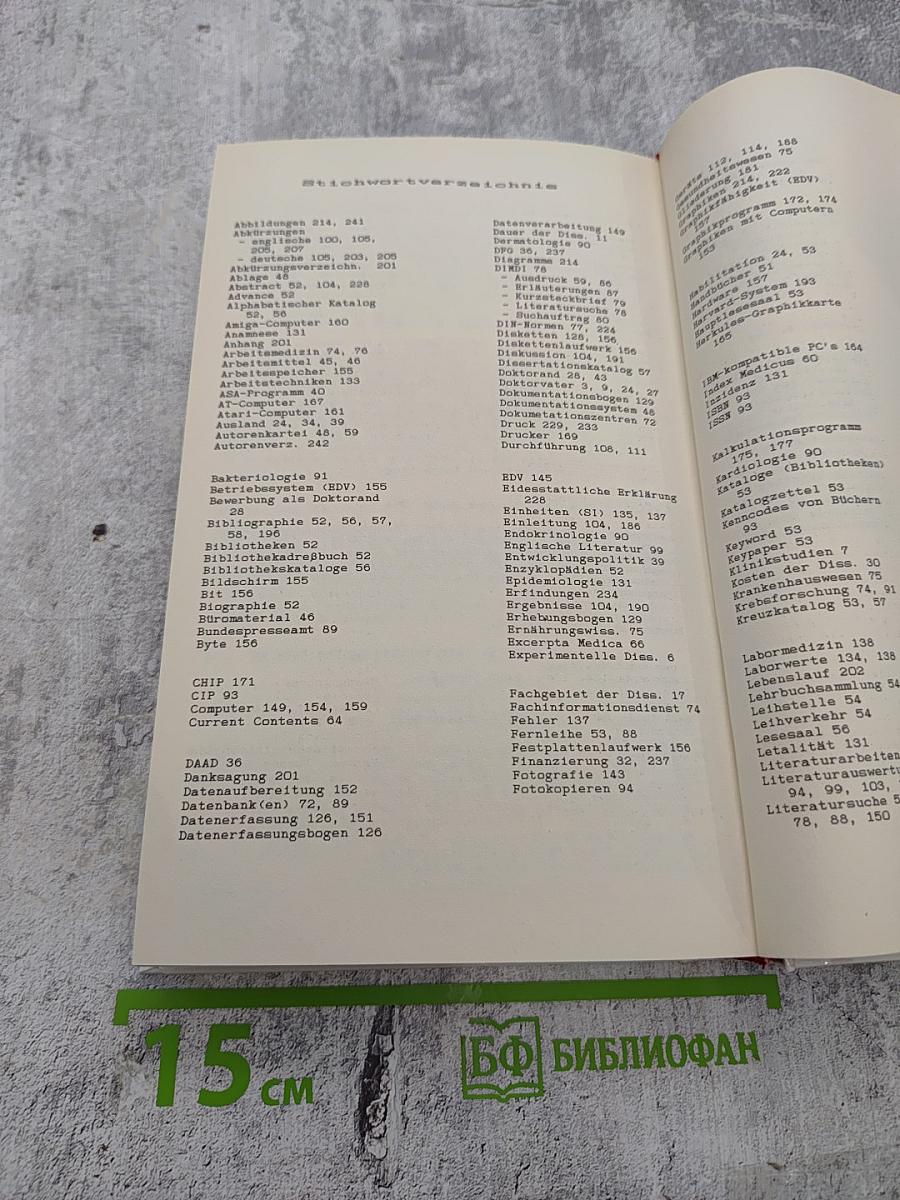 Die medizinische Doktorarbeit