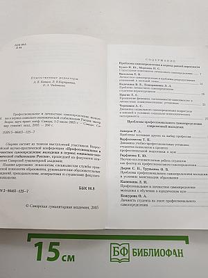 Профессиональное и личностное самоопределение молодежи в период социально-экономической стабилизации россии