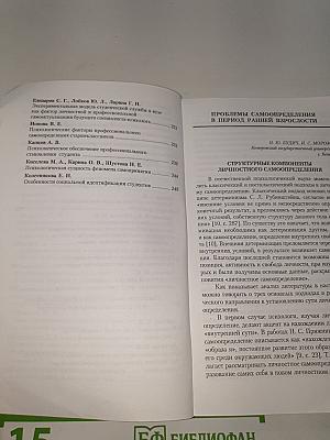 Профессиональное и личностное самоопределение молодежи в период социально-экономической стабилизации россии