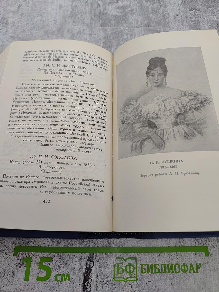 А.С. Пушкин. Том десятый. Письма