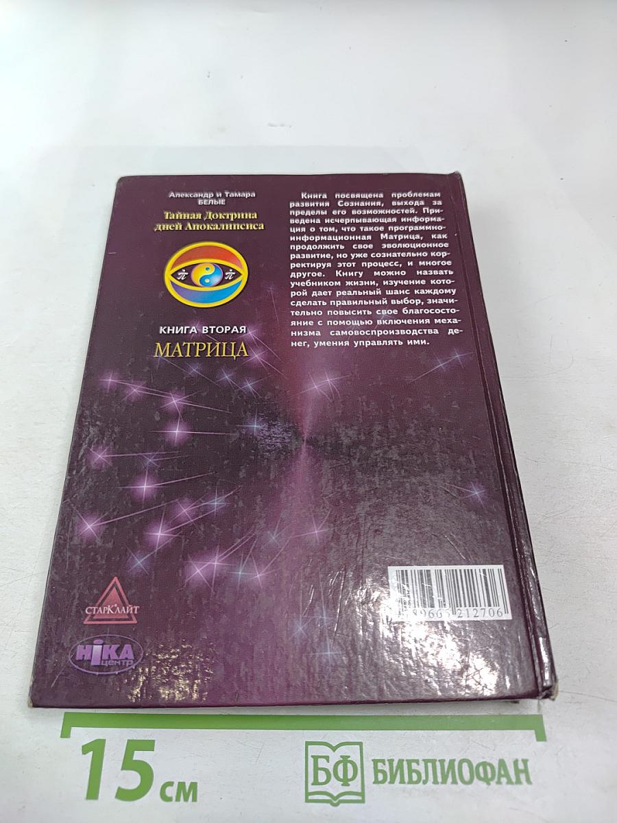 Тайная Доктрина дней Апокалипсиса. Книга вторая: Матрица