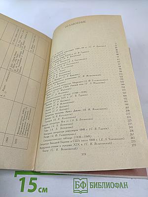 История зарубежной литературы XIX века