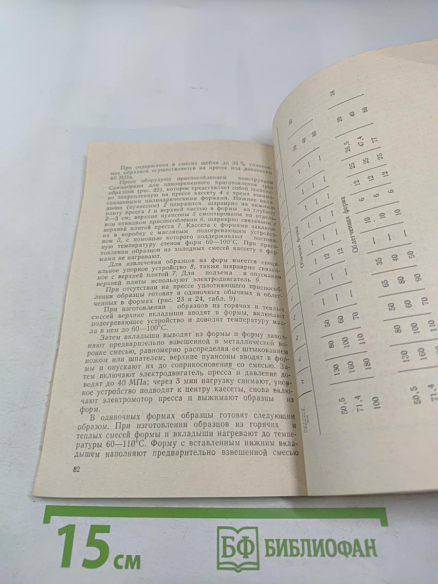 Контроль качества при изготовлении строительных материалов