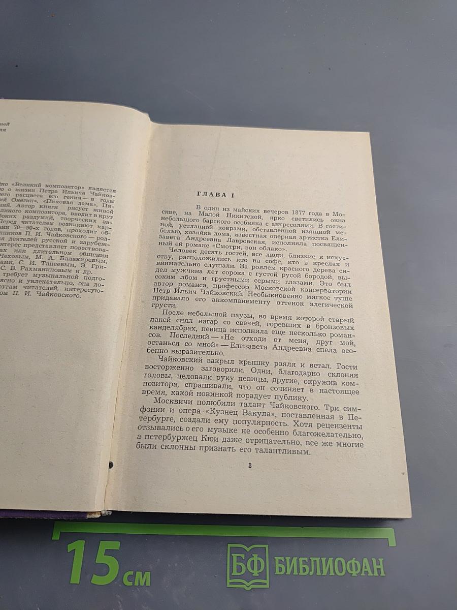 Великий композитор. Повесть о жизни П. И. Чайковского
