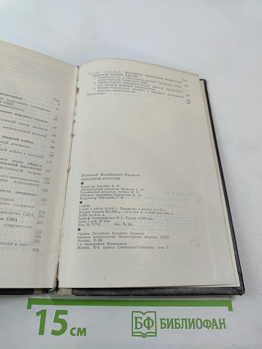 Идеология агрессии