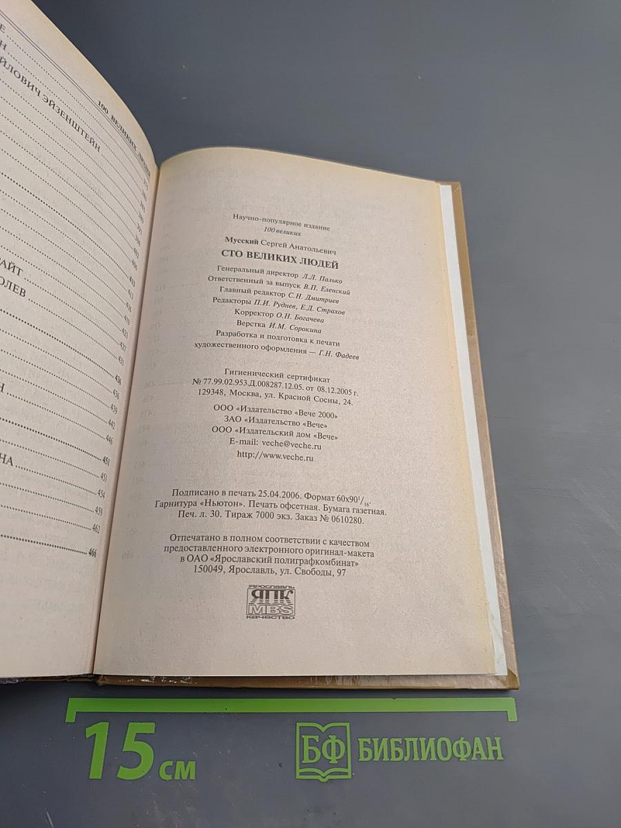 100 Великих Людей