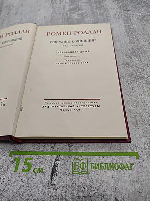 Собрание сочинений. Том 10: Очарованная душа. Книга четвертая: Смерть одного мира