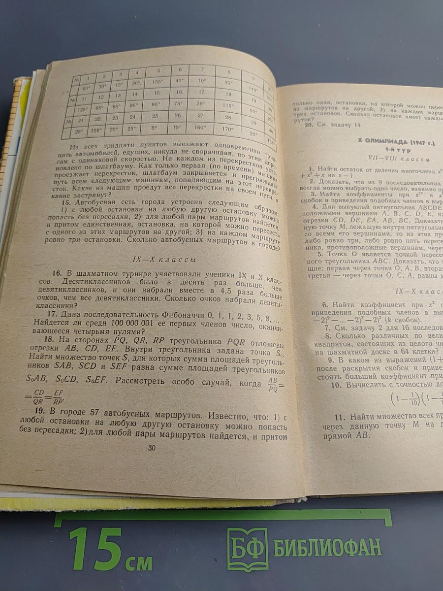 Московские математические олимпиады