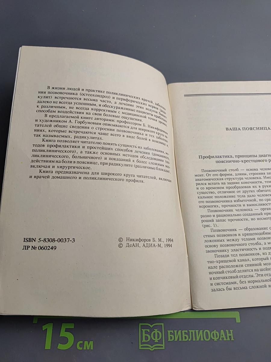 Ваша поясница