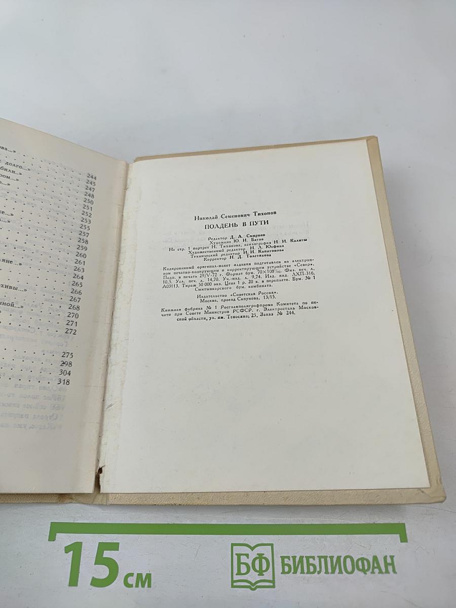 Полдень в пути