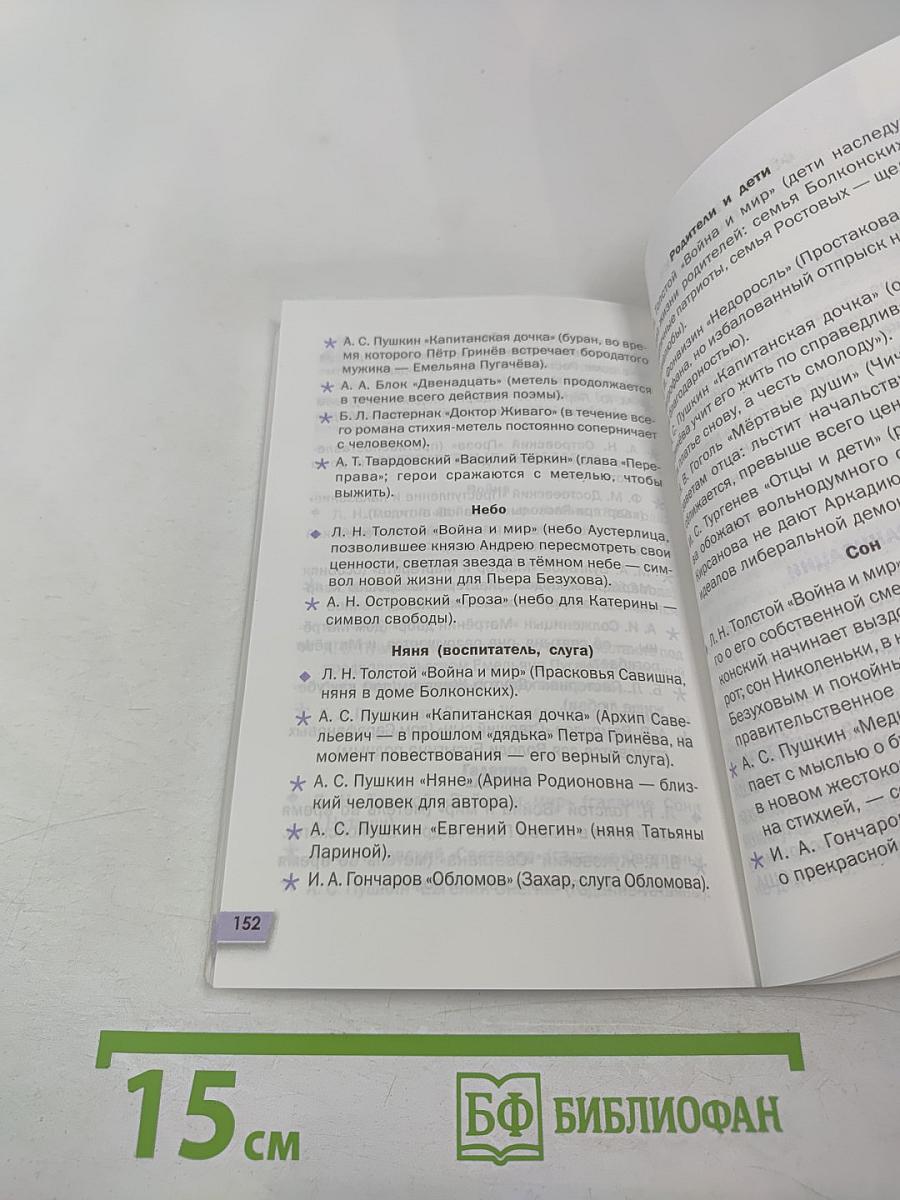 Литература. ЕГЭ. Лайфхаки школьного курса