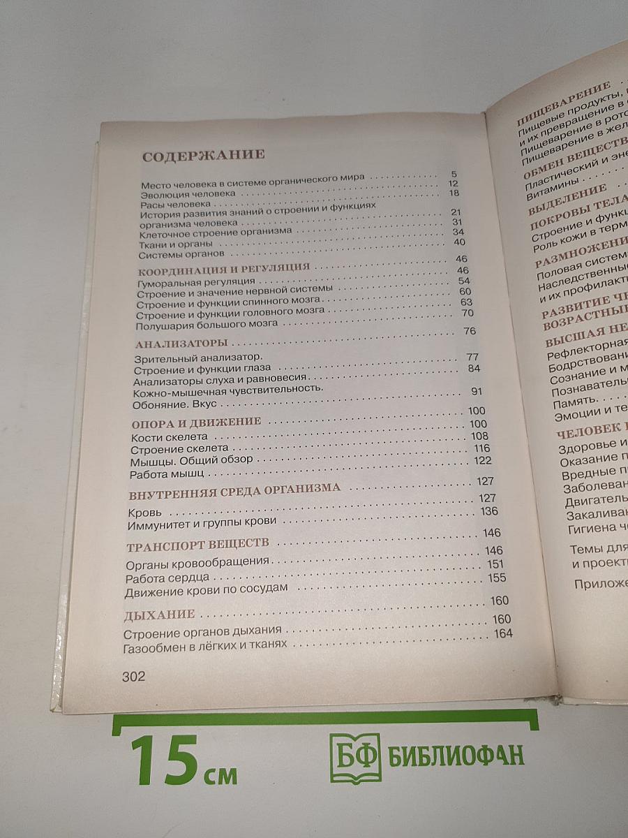 Биология. Человек
