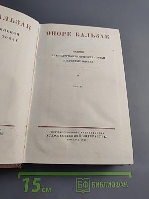 Очерки. Литературно-критические статьи. Избранные письма. Том 15