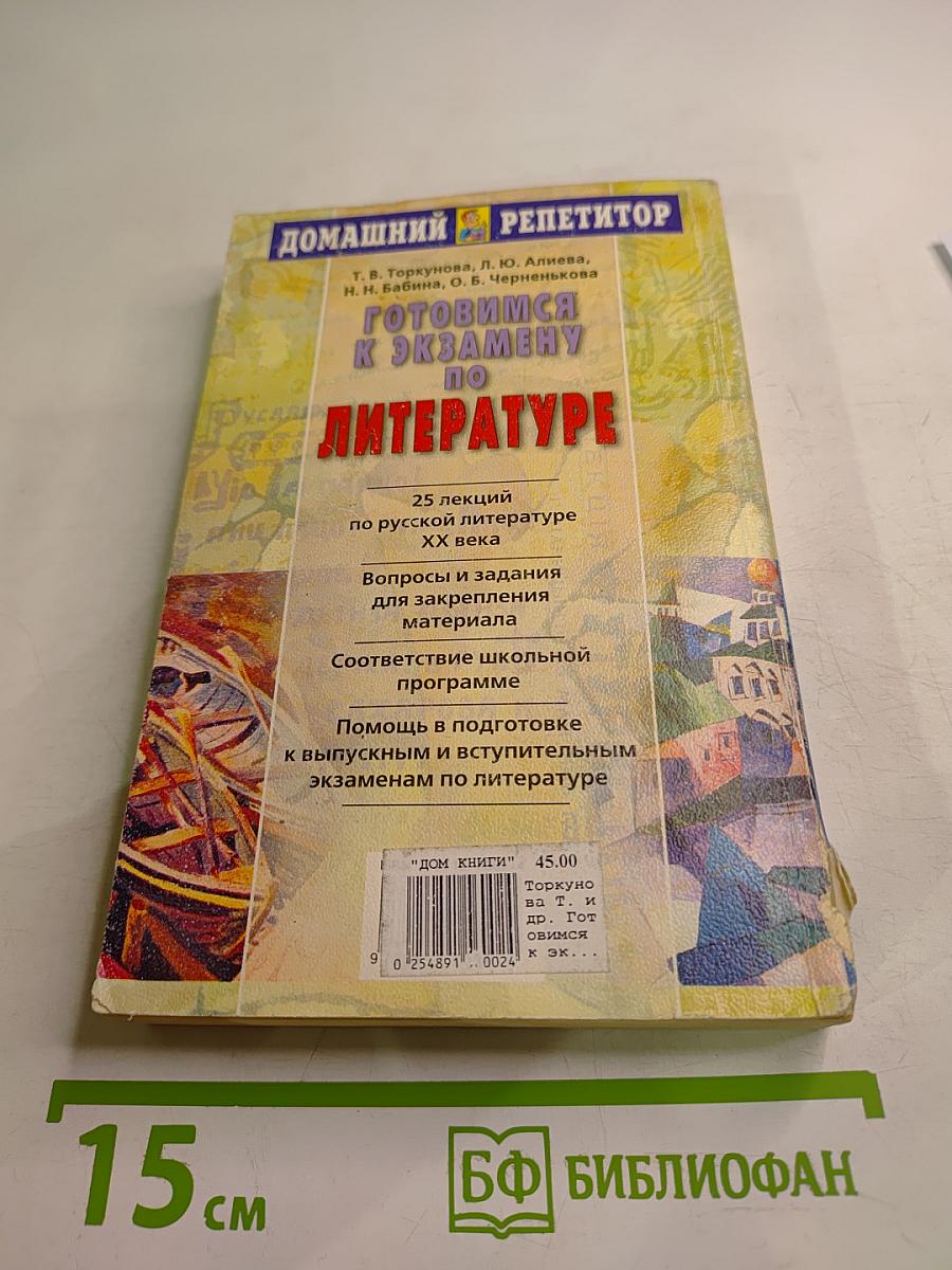 Домашний репетитор. Готовимся к экзамену по литературе