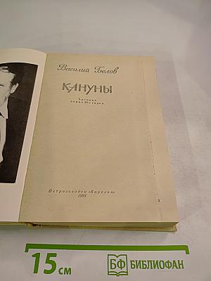 Кануны: Хроника конца 20-х годов