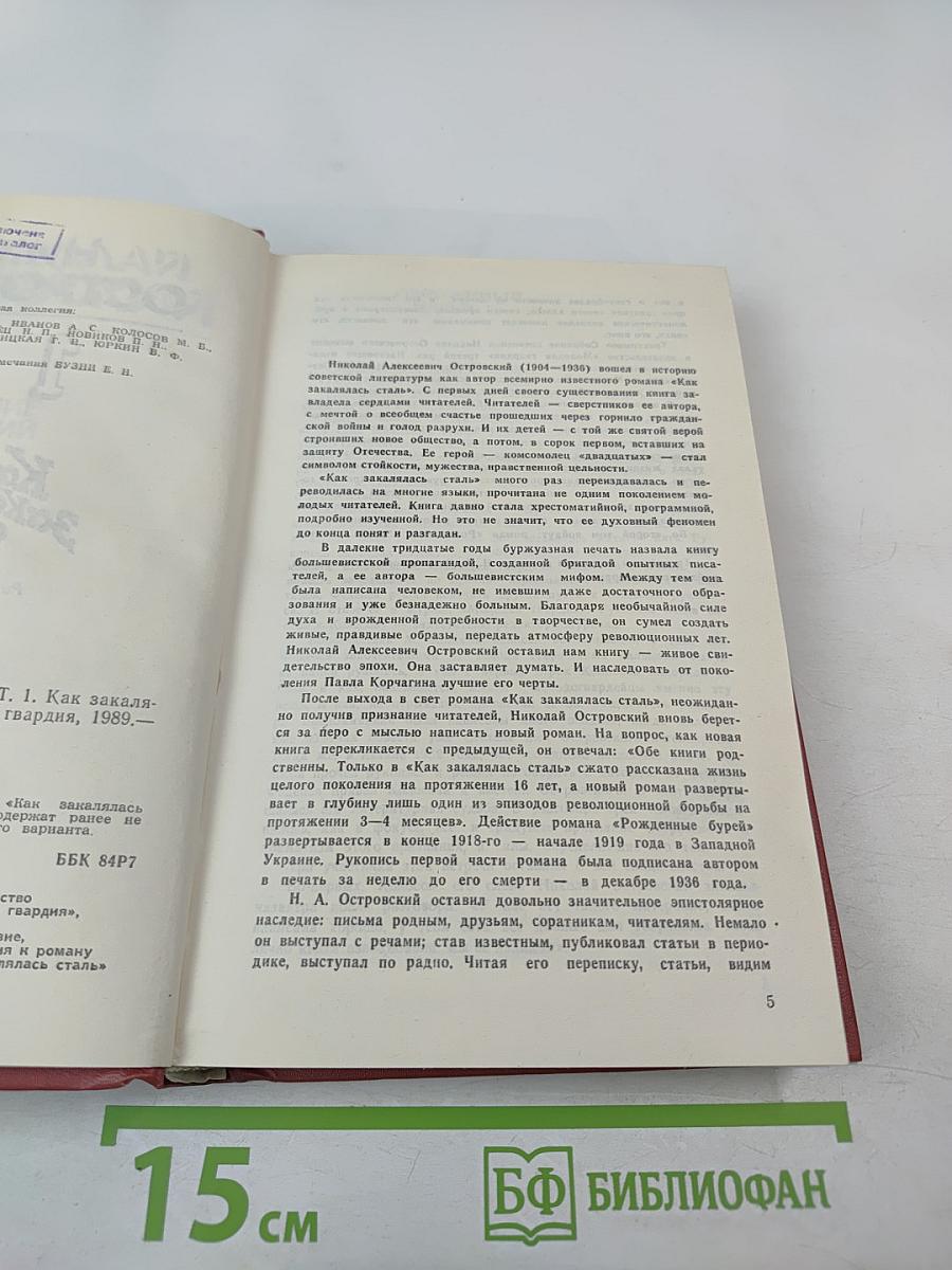 Как закалялась сталь. Том 1