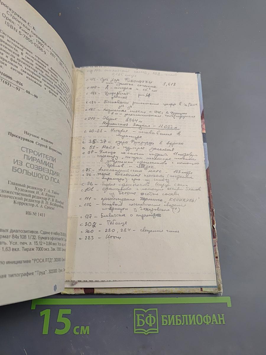 Строители пирамид из созвездия Большого Пса