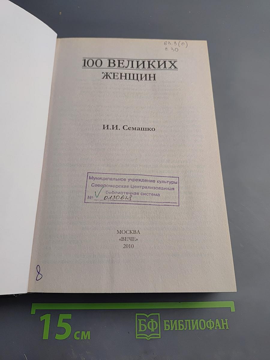 100 великих женщин