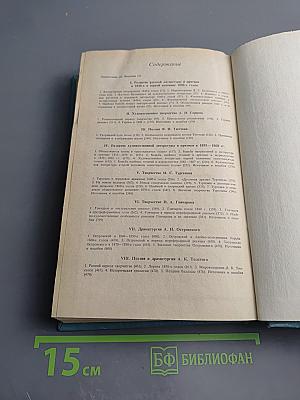 История русской литературы XIX века (1840-1860-е годы)