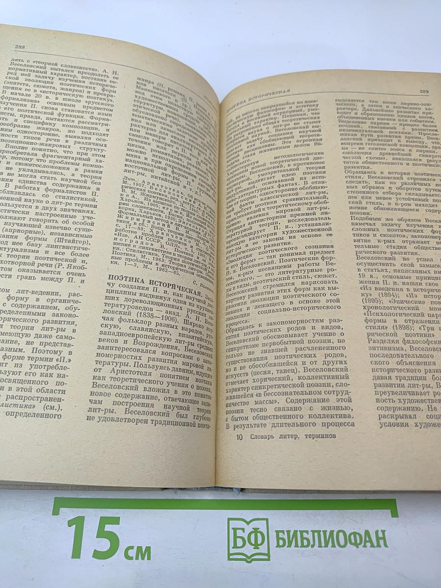 Словарь литературоведческих терминов