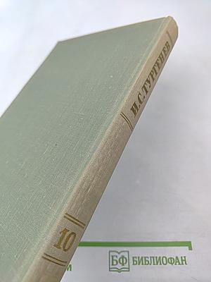 Собрание сочинений в десяти томах. Том 10: Стихотворения в прозе. Литературные и житейские воспоминания. Избранные статьи и речи