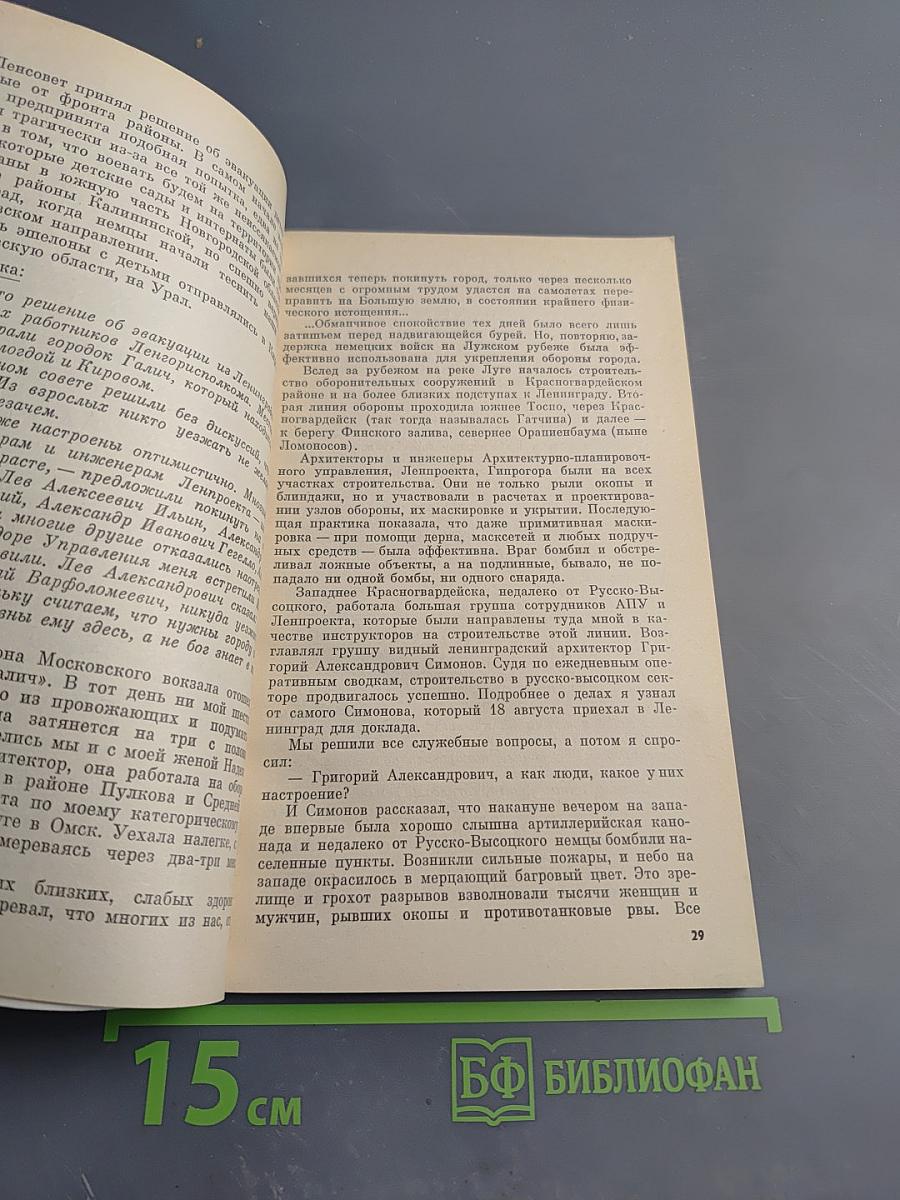 Силуэты блокады