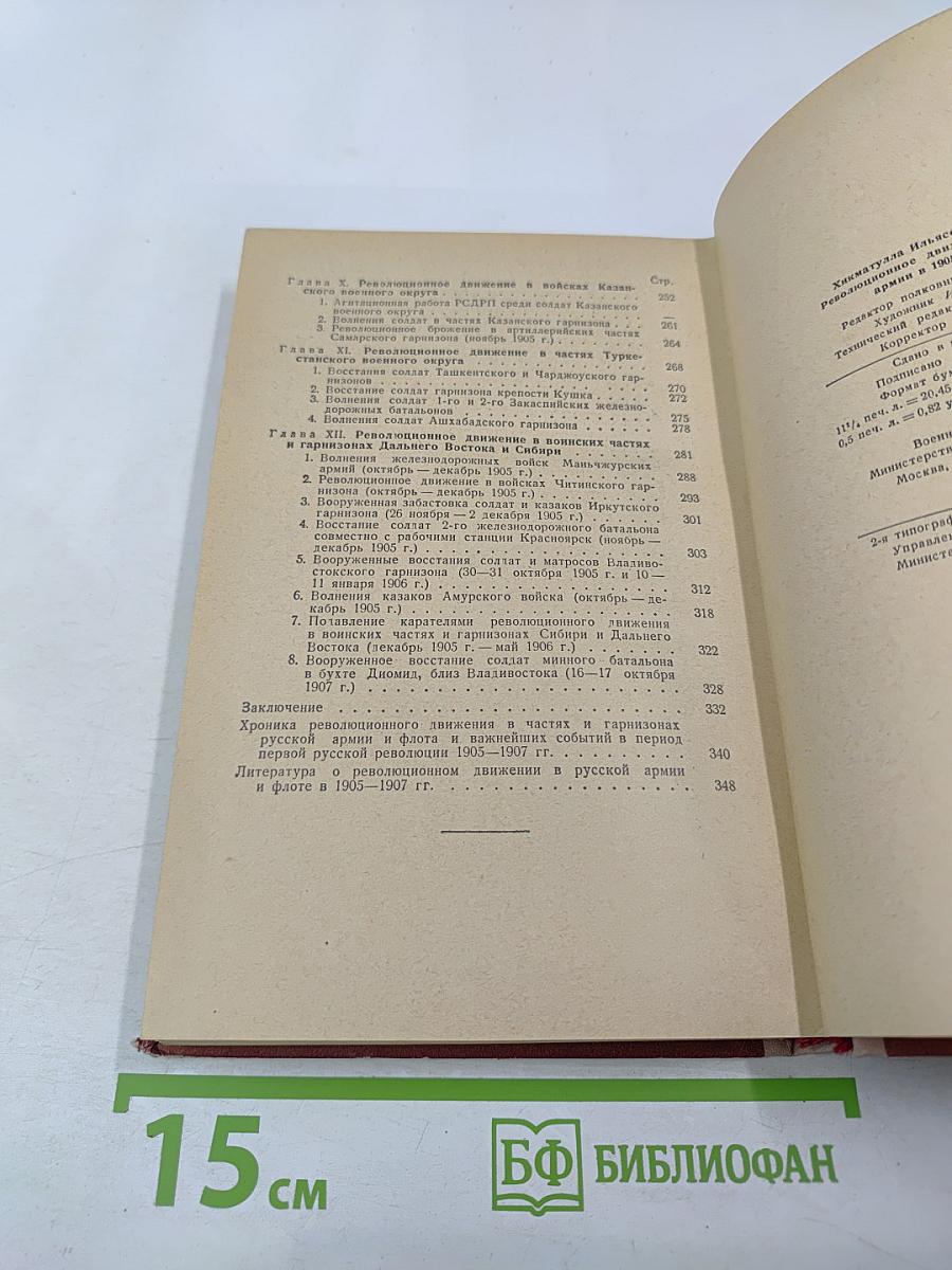 Революционное движение в русской армии в 1905-1907 гг.