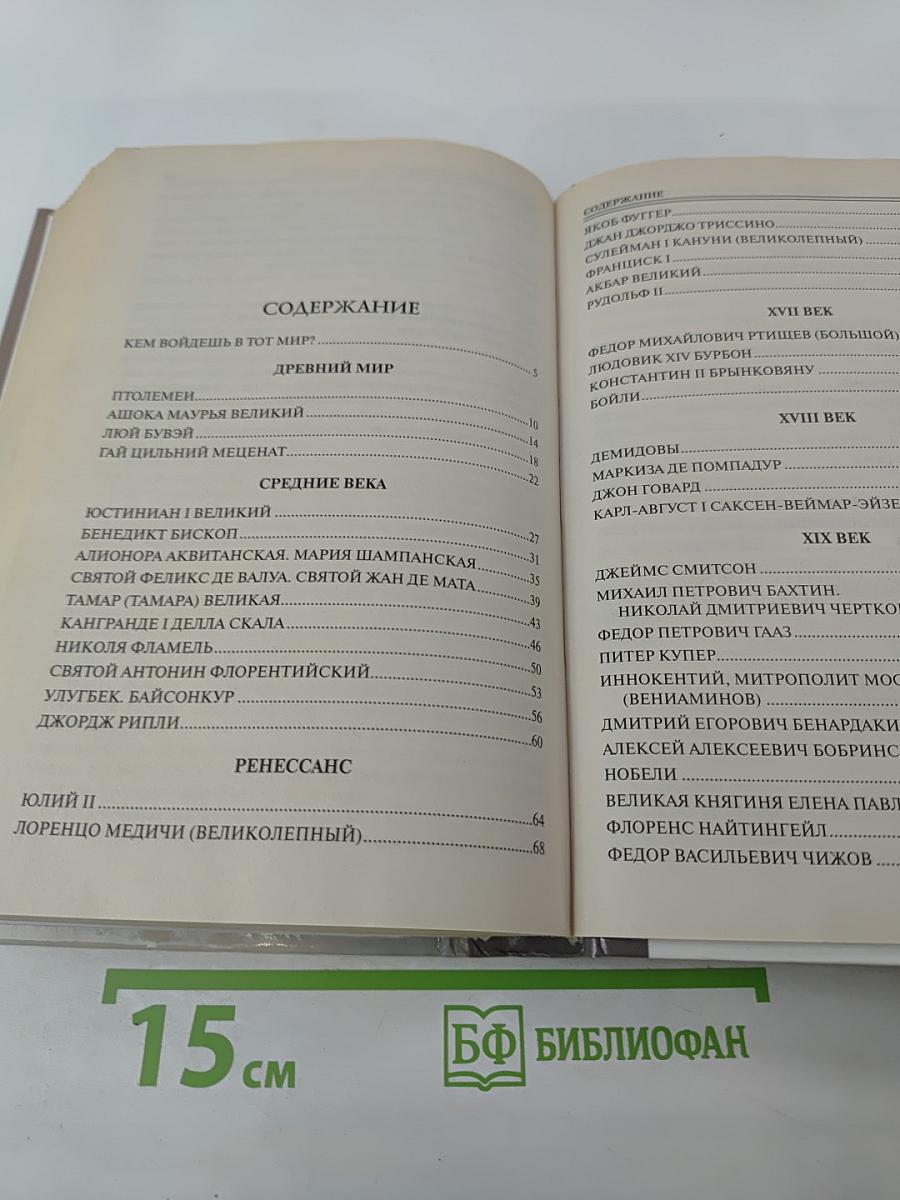 100 Великих меценатов и филантропов