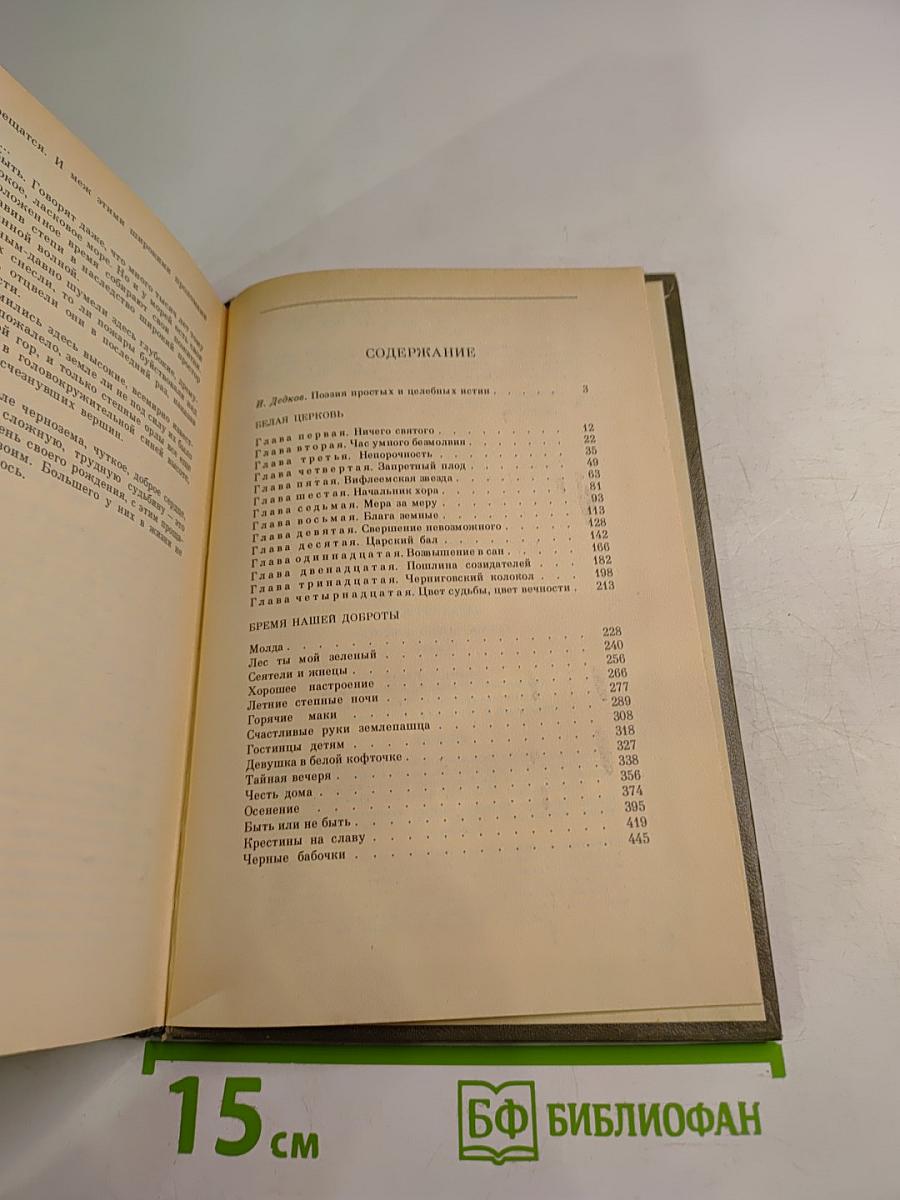 Белая церковь. Бремя нашей доброты