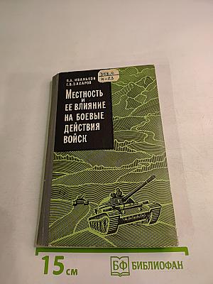 Местность и ее влияние на боевые действия войск