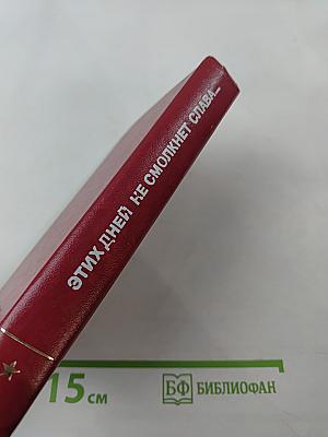 Подвиг этих дней не смолкнет слава...