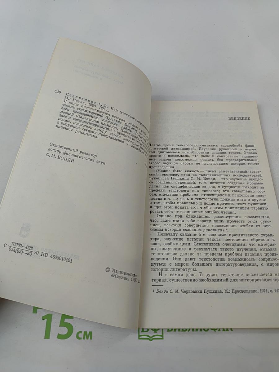 Над пушкинскими рукописями