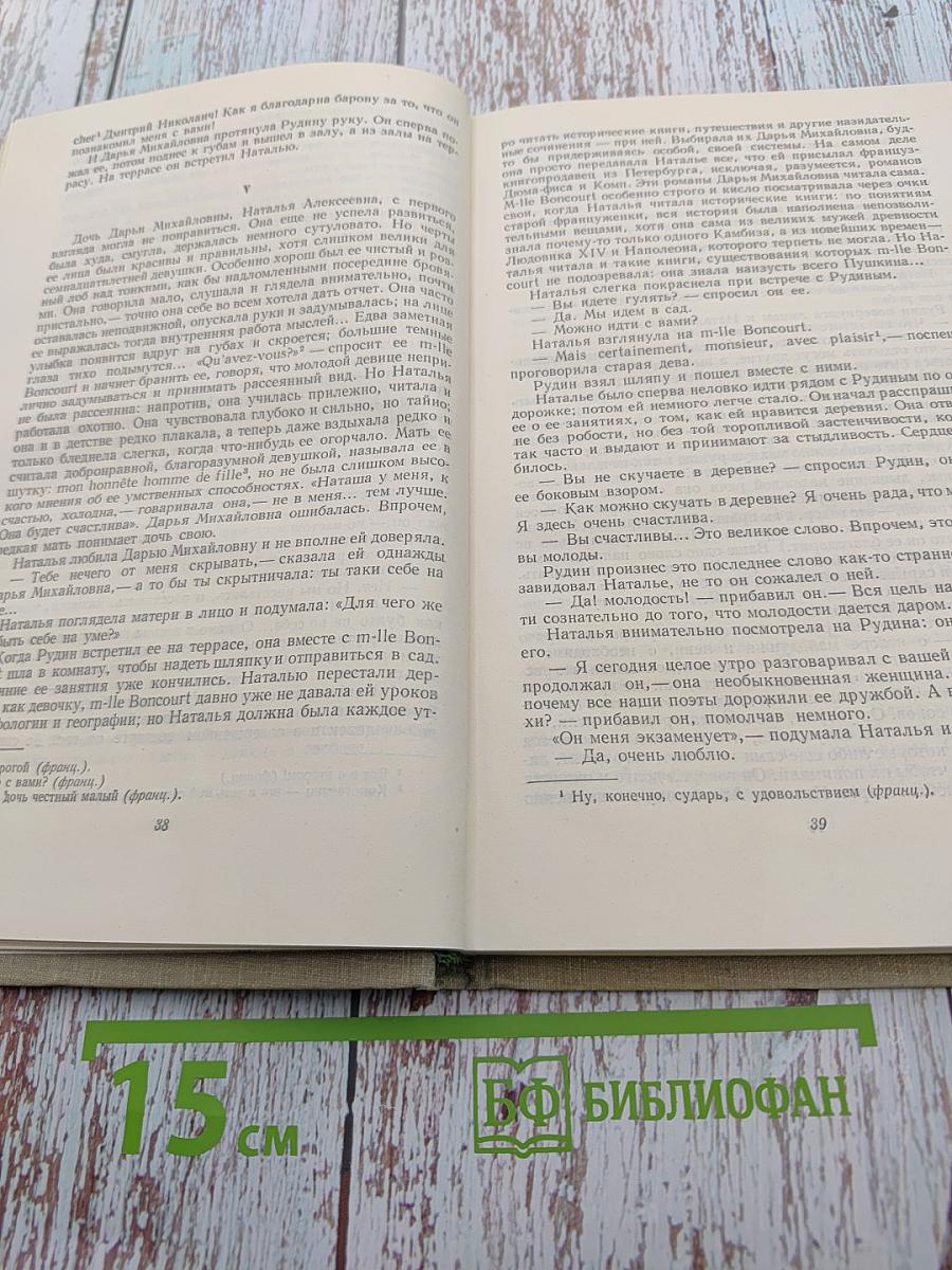 Собрание сочинений. Том второй: Рудин. Дворянское гнездо