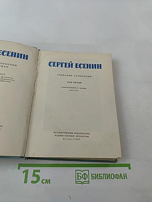 Собрание сочинений. Том третий. Стихотворения и поэмы (1924-1925)