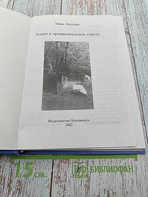 Роман в провинциальном городе
