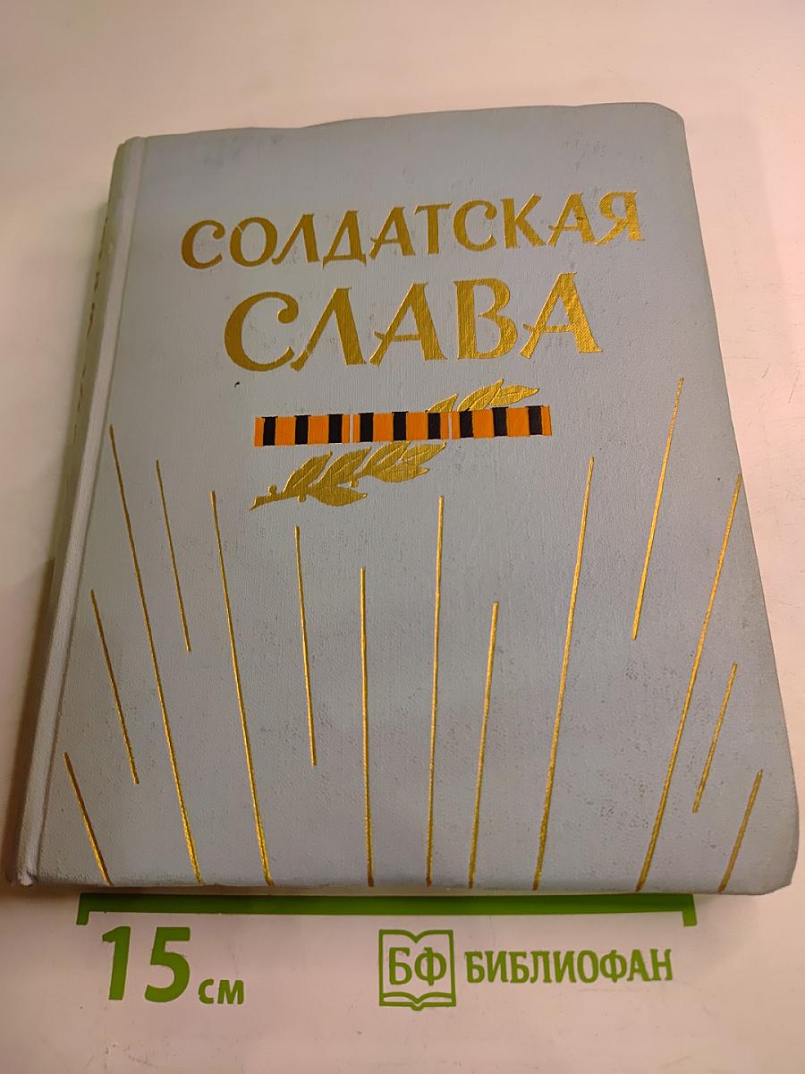 Солдатская Слава, книга вторая