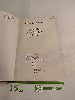 Этюды о селевых потоках