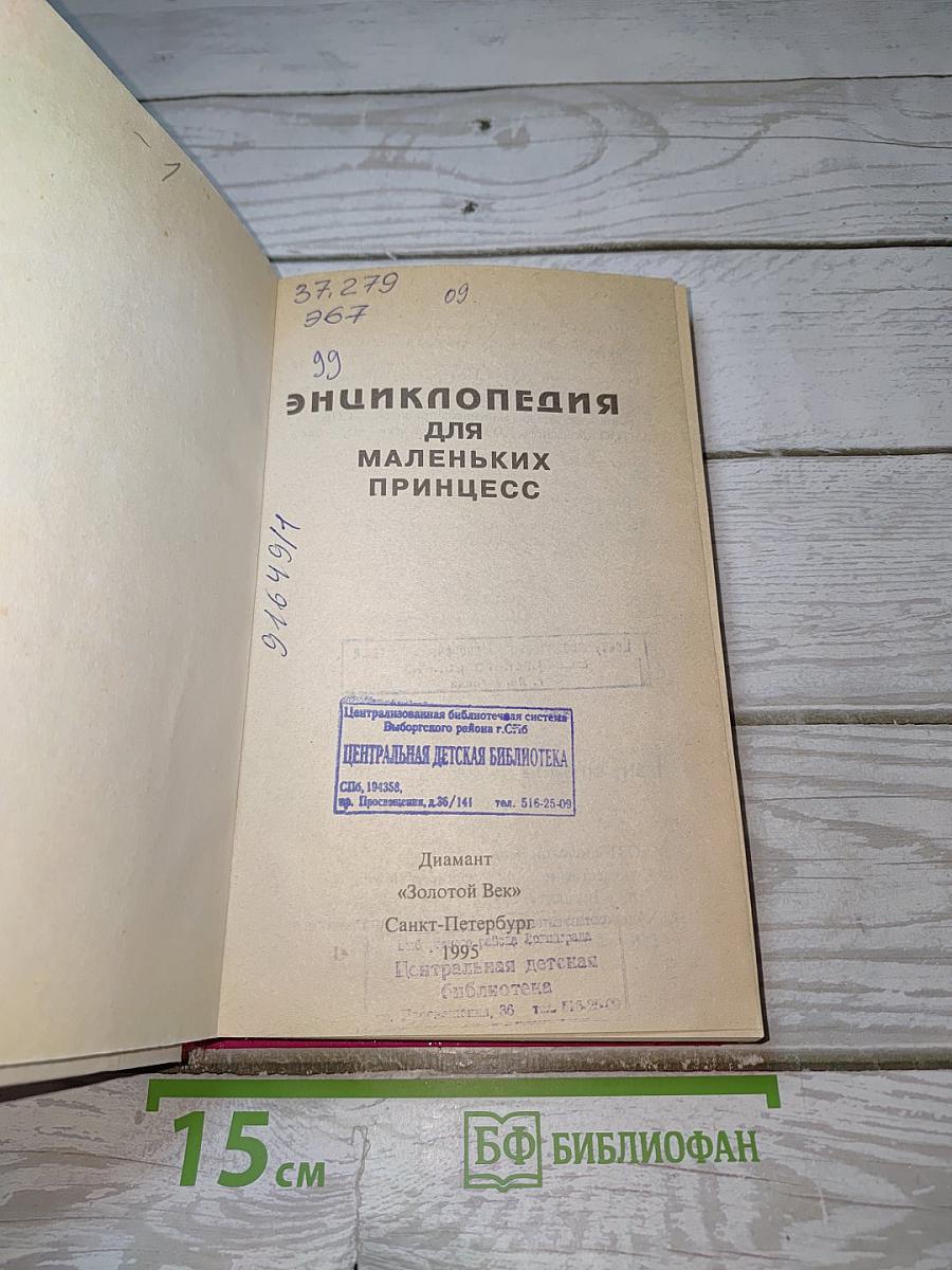 Энциклопедия для маленьких принцесс