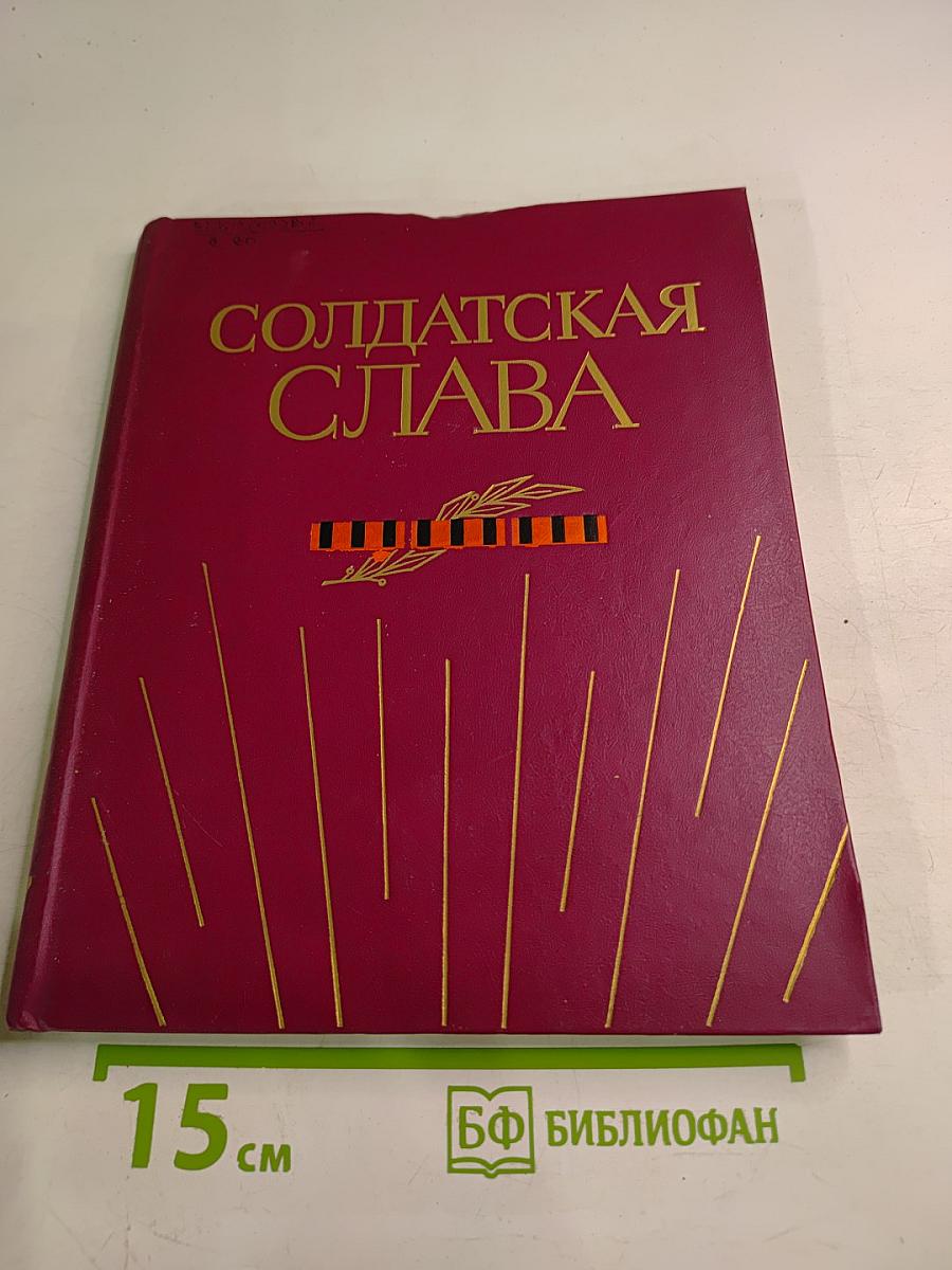 Солдатская слава. Книга седьмая