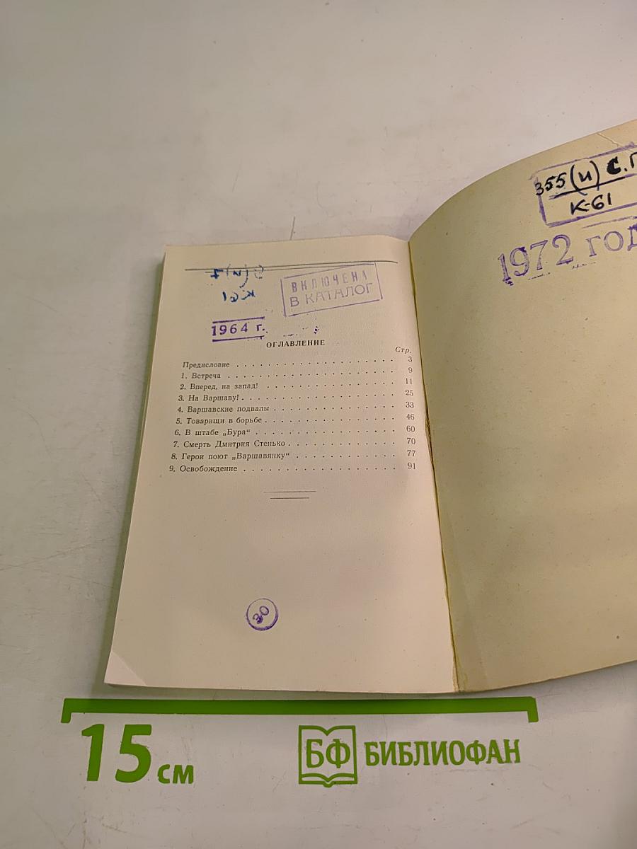 Варшава в огне