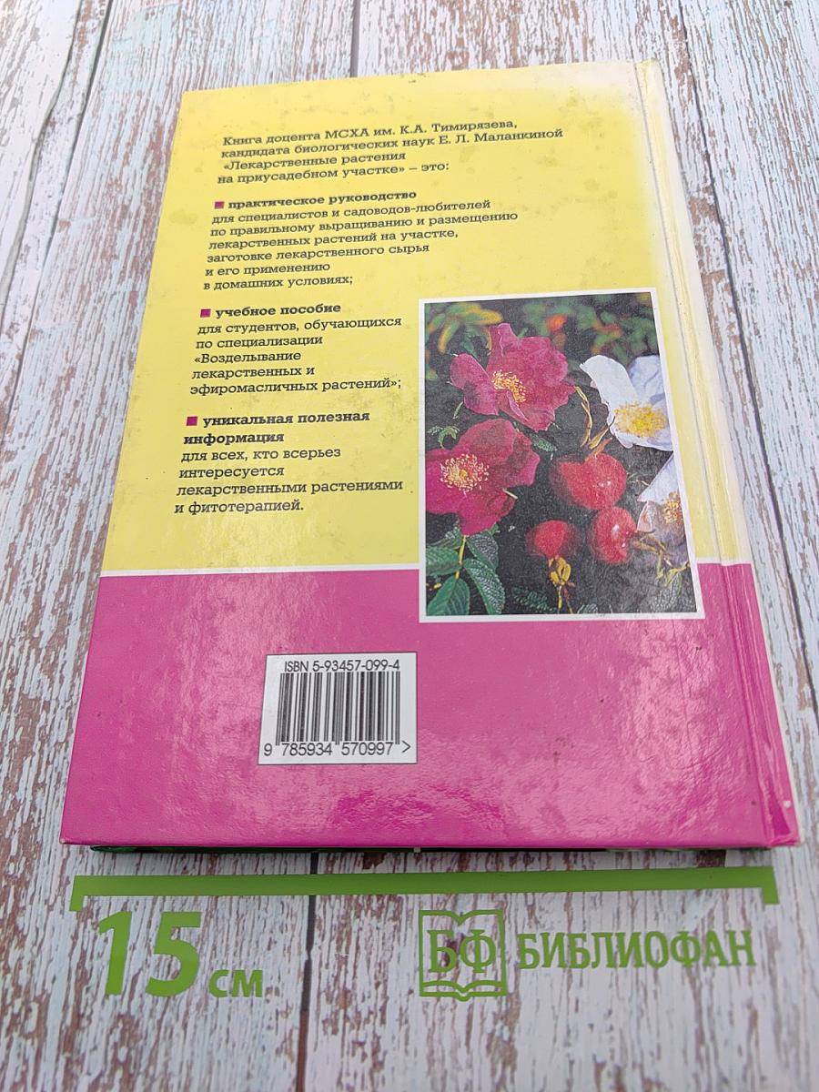 Лекарственные растения на приусадебном участке