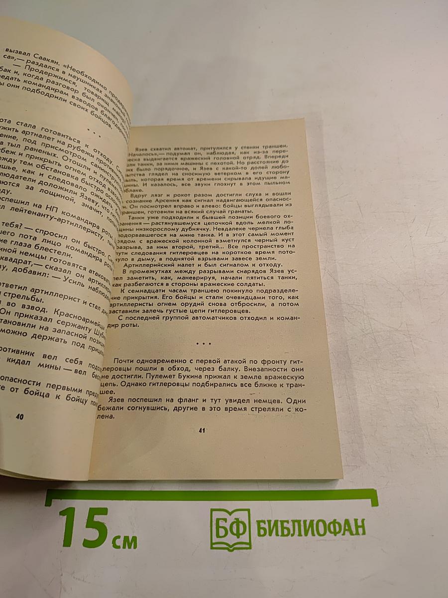 Впереди танков